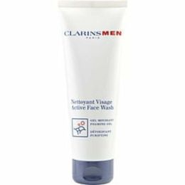 Clarins Men Active Face Wash--125ml/4.4oz For Men