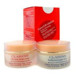 Clarins Extra Firming Partners: Day Cream 50ml + Night Cream 50ml--2pcs For Women
