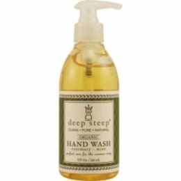 Deep Steep Rosemary-mint Organic Foaming Hand Wash 8 Oz For Anyone