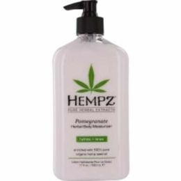 Hempz Pomegranate Herbal Moisturizer Body Lotion 17 Oz For Anyone