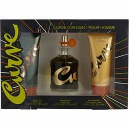 Liz Claiborne Cologne Spray 4.2 Oz & After Shave Balm 3.4 Oz & Shower Gel 3.4 Oz For Men