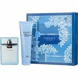 Gianni Versace Edt Spray 3.4 Oz & Shower Gel 5 Oz For Men