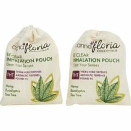 Cannafloria Be Clear Inhalation Pouch 0.88 Oz Blend Of Hemp, Eucalyptus & Tea Tree For Women