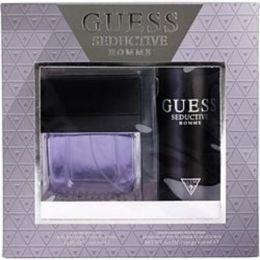 Guess Edt Spray 3.4 Oz & Deodorant Body Spray 6 Oz For Men