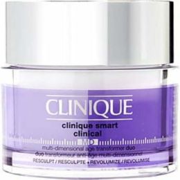 Clinique Smart Clinical Md Multi Dimensional Age Transformer Duo Resculpt + Revolumize --50ml/1.7oz For Women