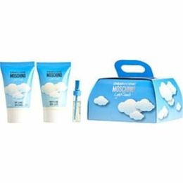 Moschino Edt 0.05 Oz Mini & Body Lotion 0.8 Oz & Bath And Shower Gel 0.8 Oz For Women