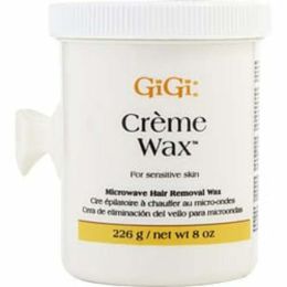 Gigi Creme Wax Microwave Removal Wax 8 Oz For Women