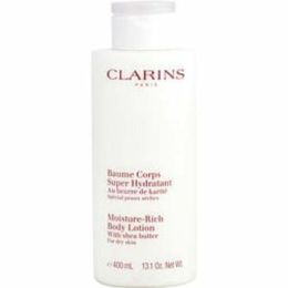 Clarins Moisture Rich Body Lotion ( For Dry Skin )--400ml/13.5oz For Women