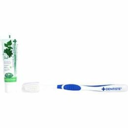 Dentiste Plus White Travel Set: Nighttime Herbal Toothpaste 20g + Toothbrush --2pcs For Anyone