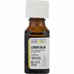 Aura Cacia Lemon Balm In Jojoba Oil 0.5 Oz For Anyone