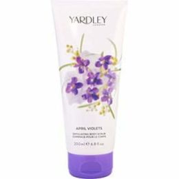 Yardley April Violets Exfoliating Body Scrub 6.8 Oz For Women